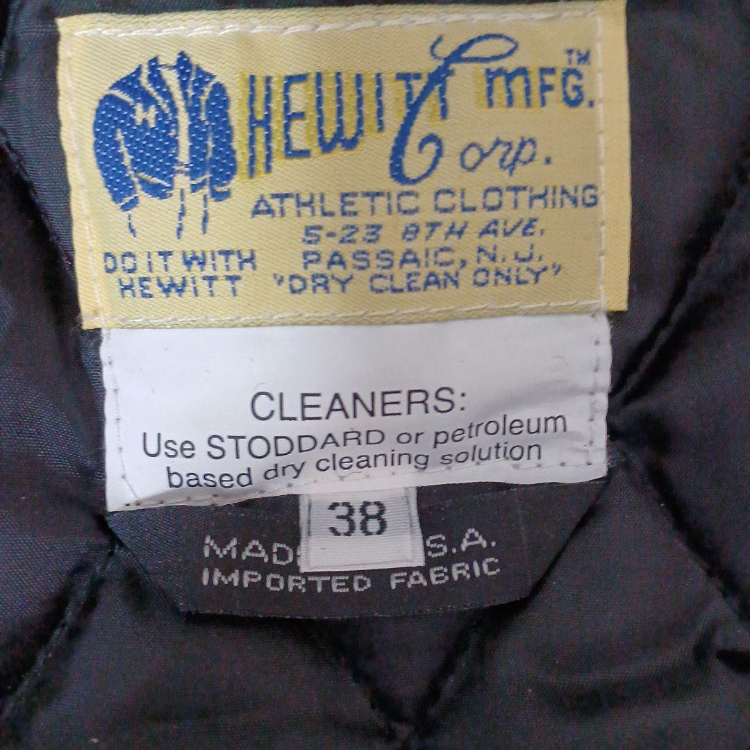 m*r様 BACK DROP 別注 HEWITT Stadium Jacket