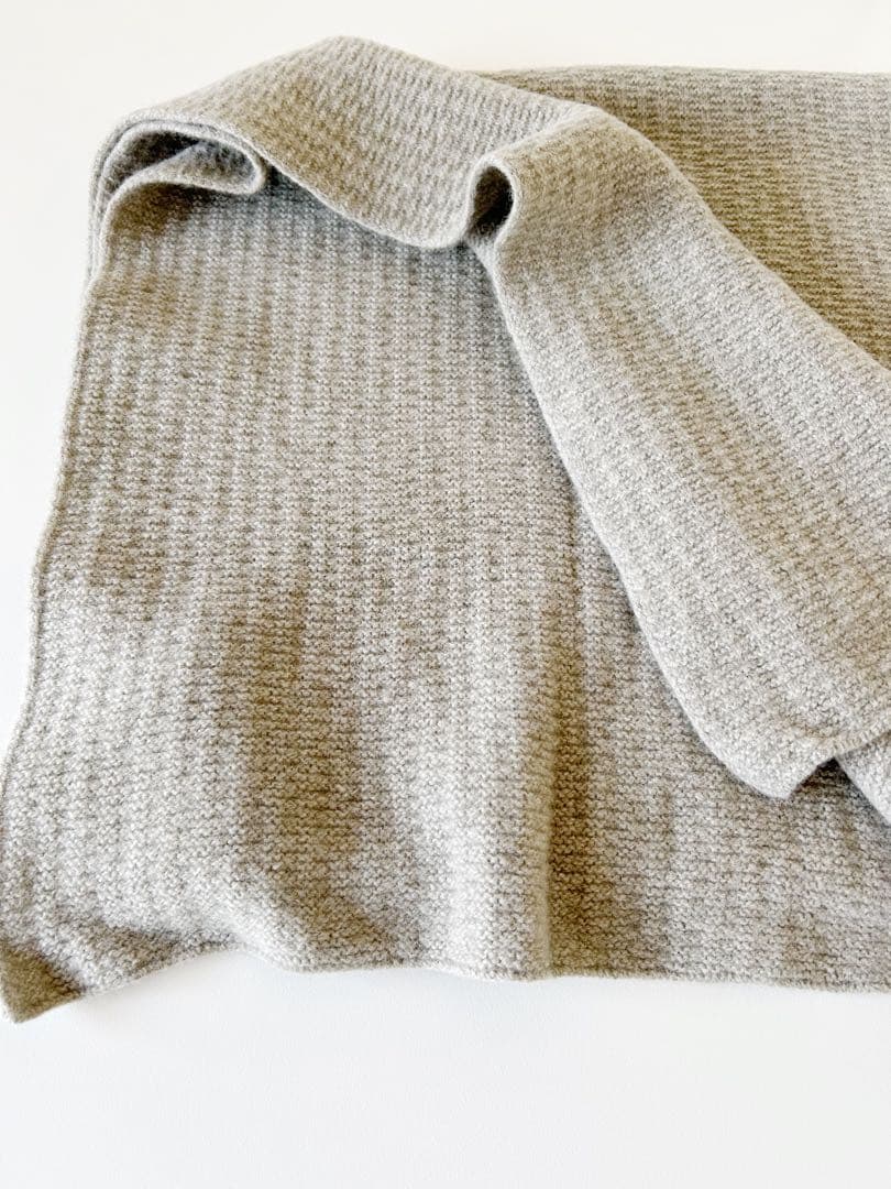 evam eva エヴァムエヴァ　　カシミヤ　ウール　大判　ストール　マフラー