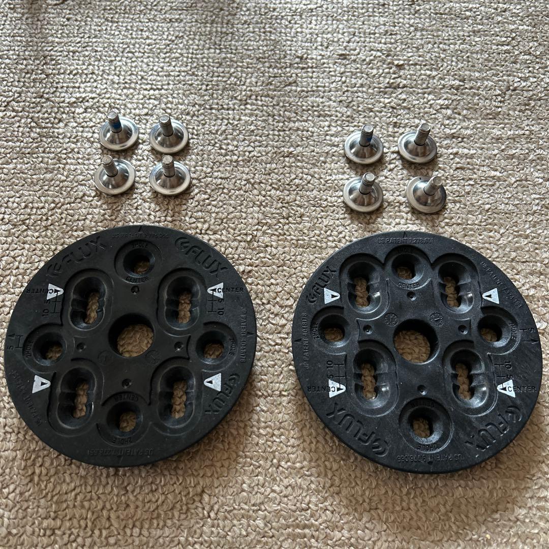 FLUX スノーボードビンディング ブラック 18-19 モデル Mサイズ