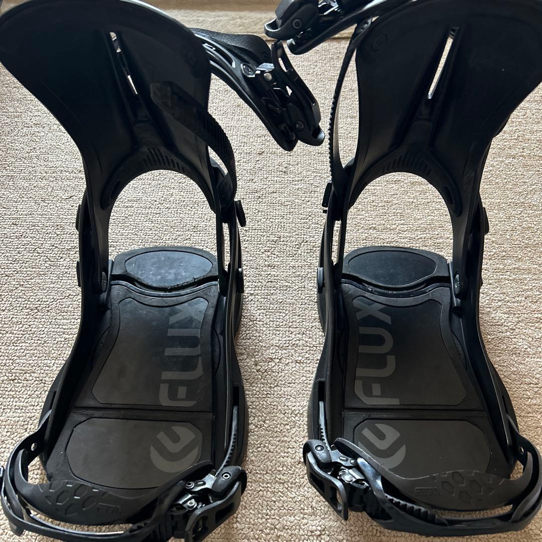 FLUX スノーボードビンディング ブラック 18-19 モデル Mサイズ