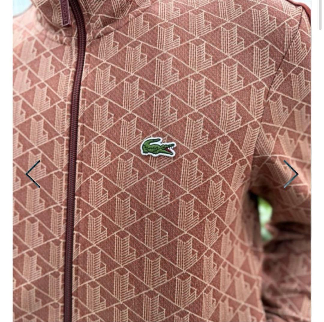 大幅値下げ 激レア 廃盤品 LACOSTE ブラウン ジャージ