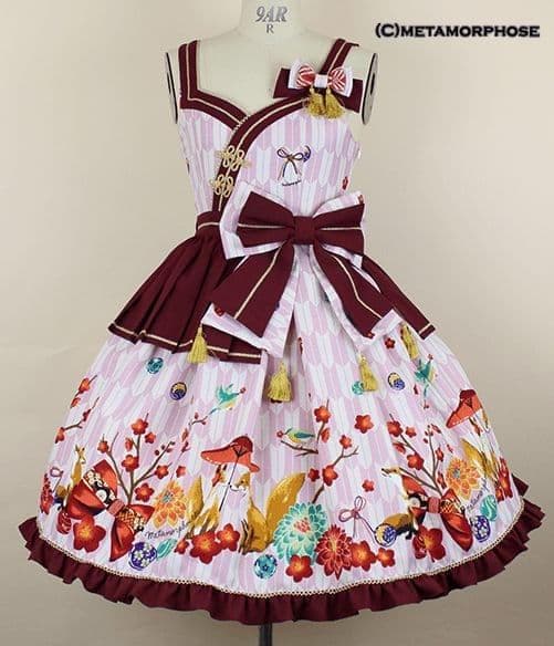 morphose 春告げ鳥の恋うらら ペプラム JSK ＋ ソックス