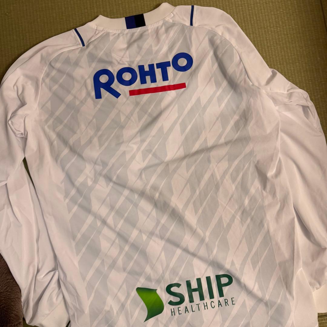 【支給品】2021年 ガンバ大阪 アウェイ 長袖 オーセンティック ユニフォーム