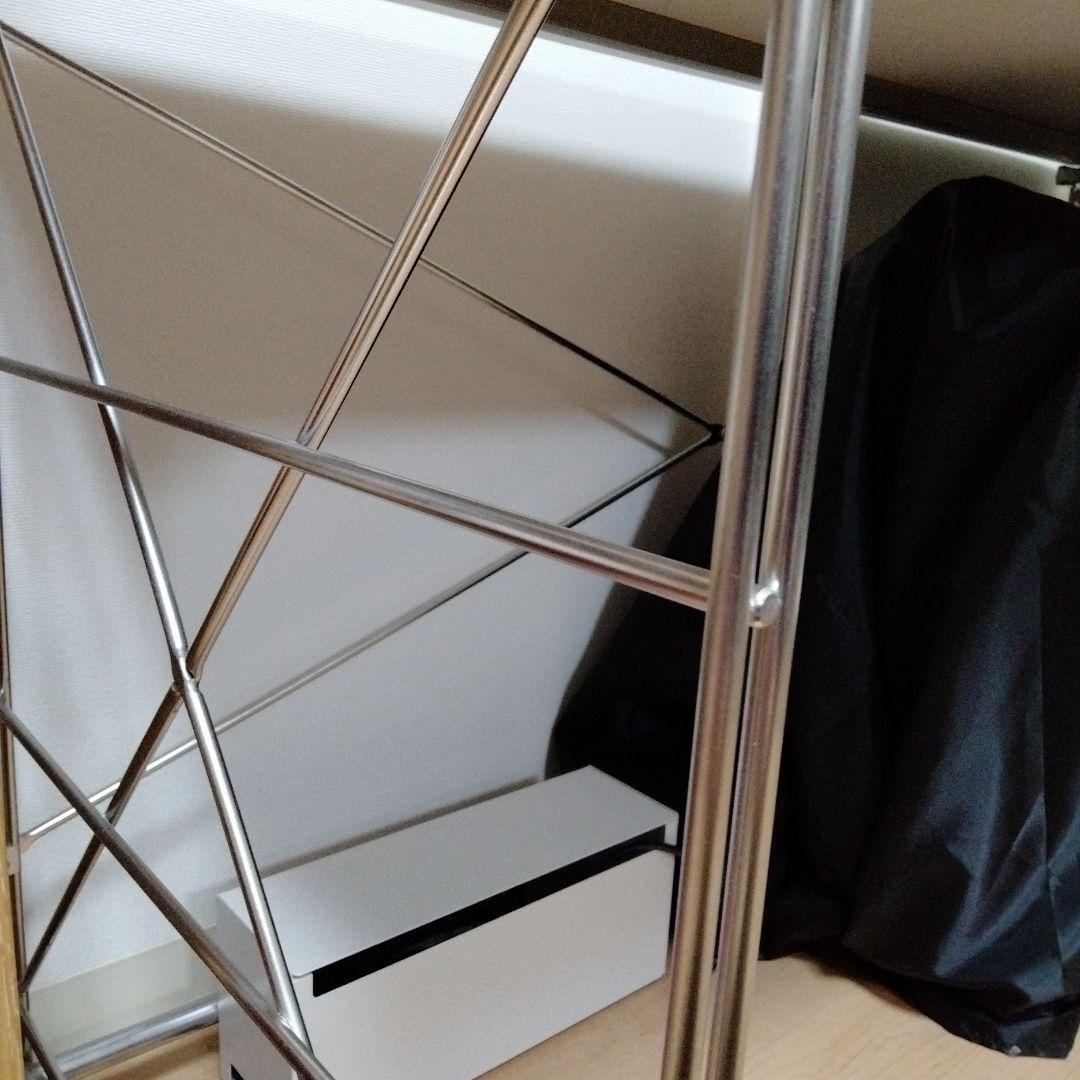 MUJI 無印良品 ステンレスユニットシェルフ デスク 120 × 52