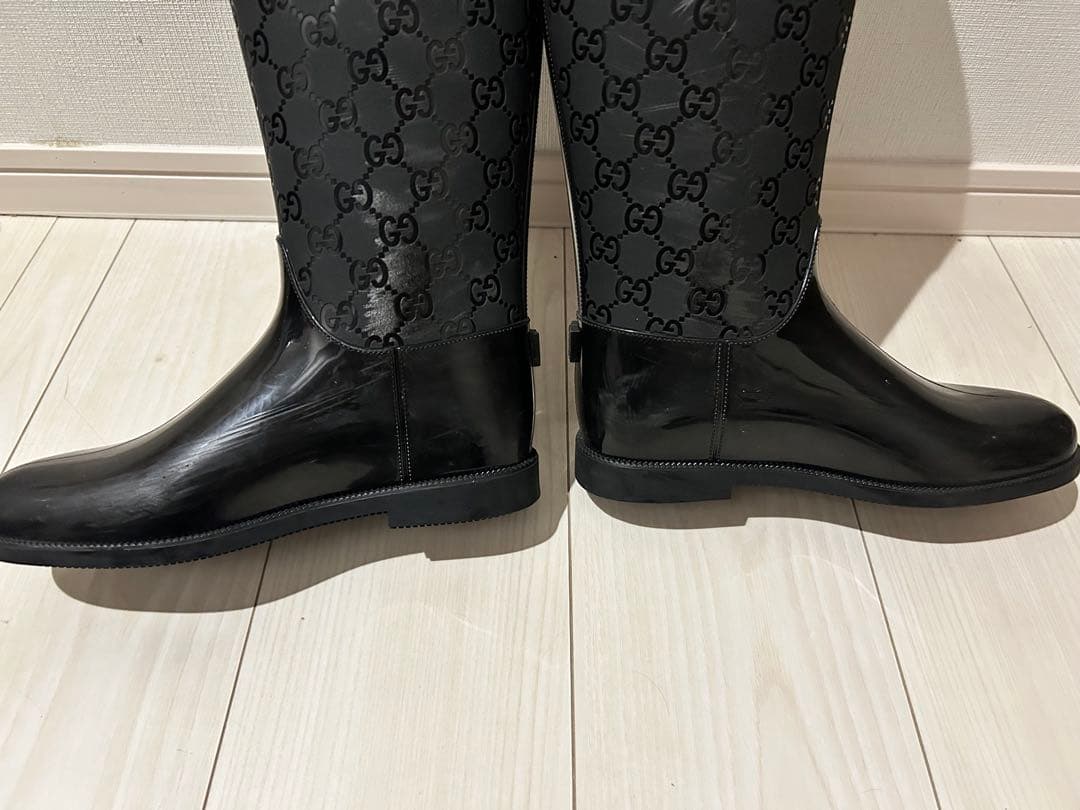 グッチ　GUCCI レインブーツ