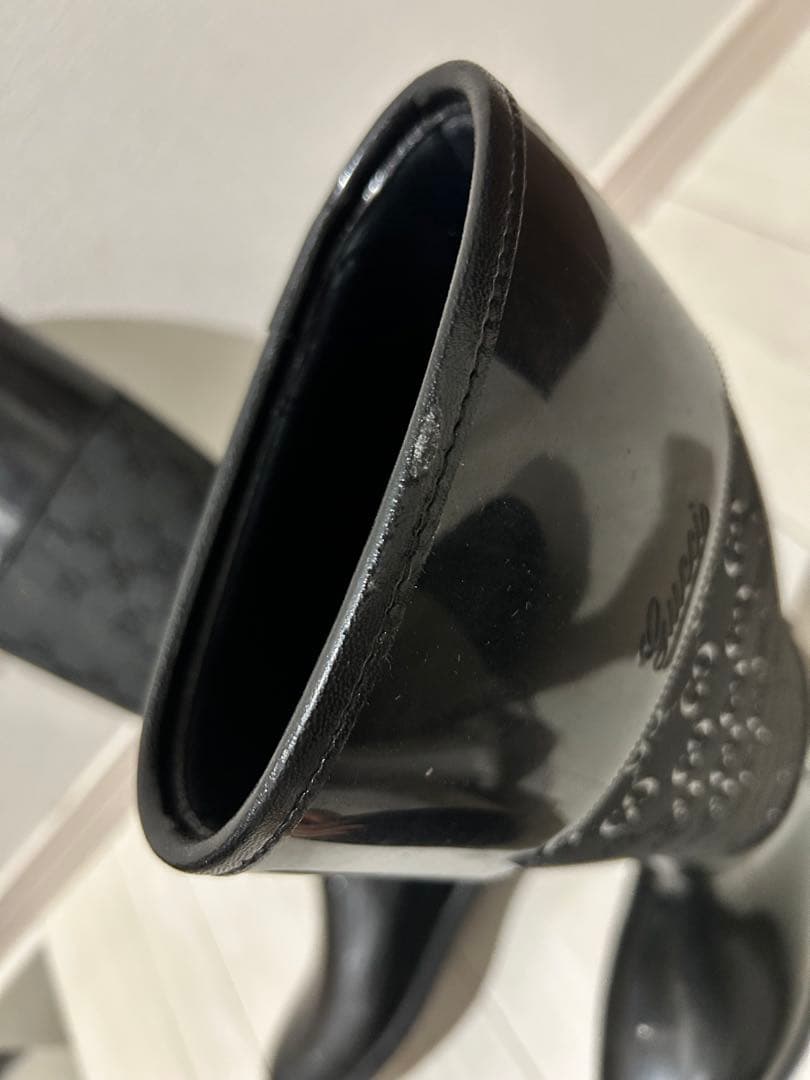 グッチ　GUCCI レインブーツ