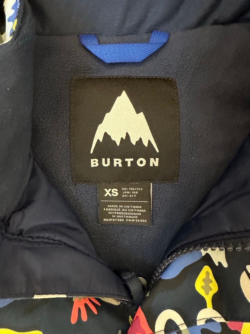 BURTON 子ども用スノーボードウェア キッズXS:120