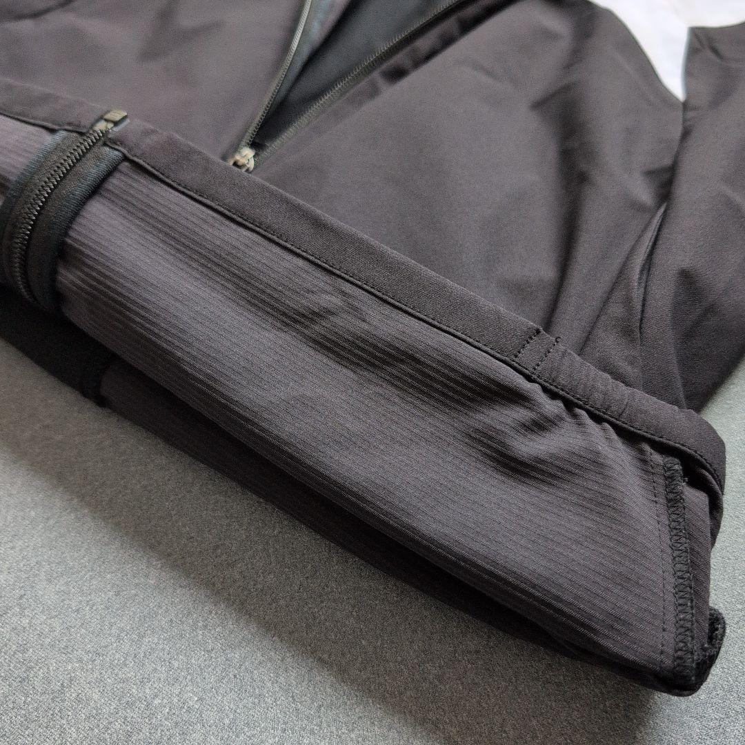 【極美品】アシックス　ストレッチクロスジャケットパンツ　トレーニング上下　L 黒