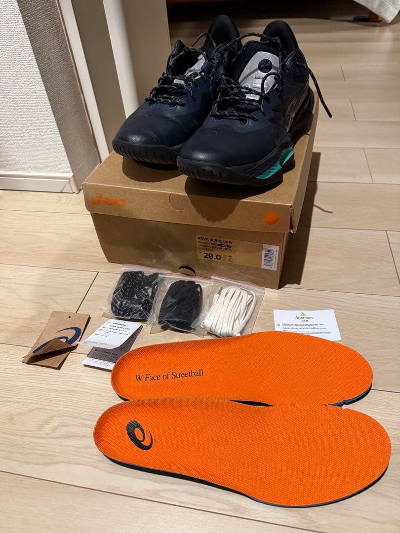 ASICS×ballaholic NOVA SURGE LOW 29cm