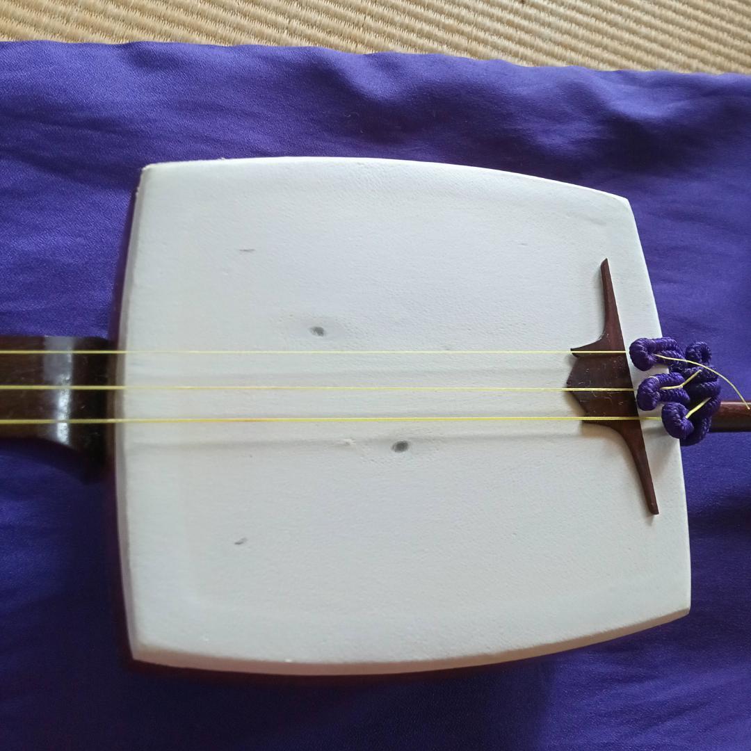 越中富山　本場和胡弓おわら胡弓　紅木、花梨材 竹弓馬毛3本ケース 付属品付