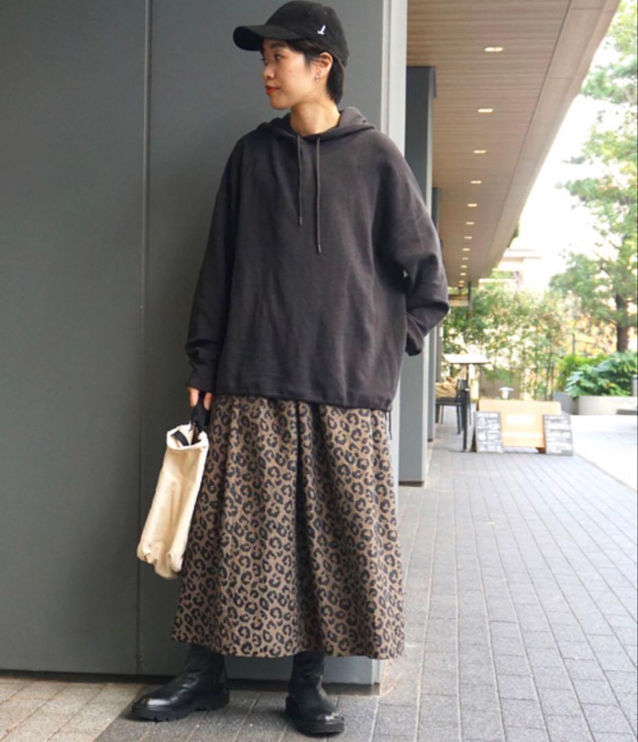 ジャーナルスタンダードラックス　ダブルJQレオパ スカート