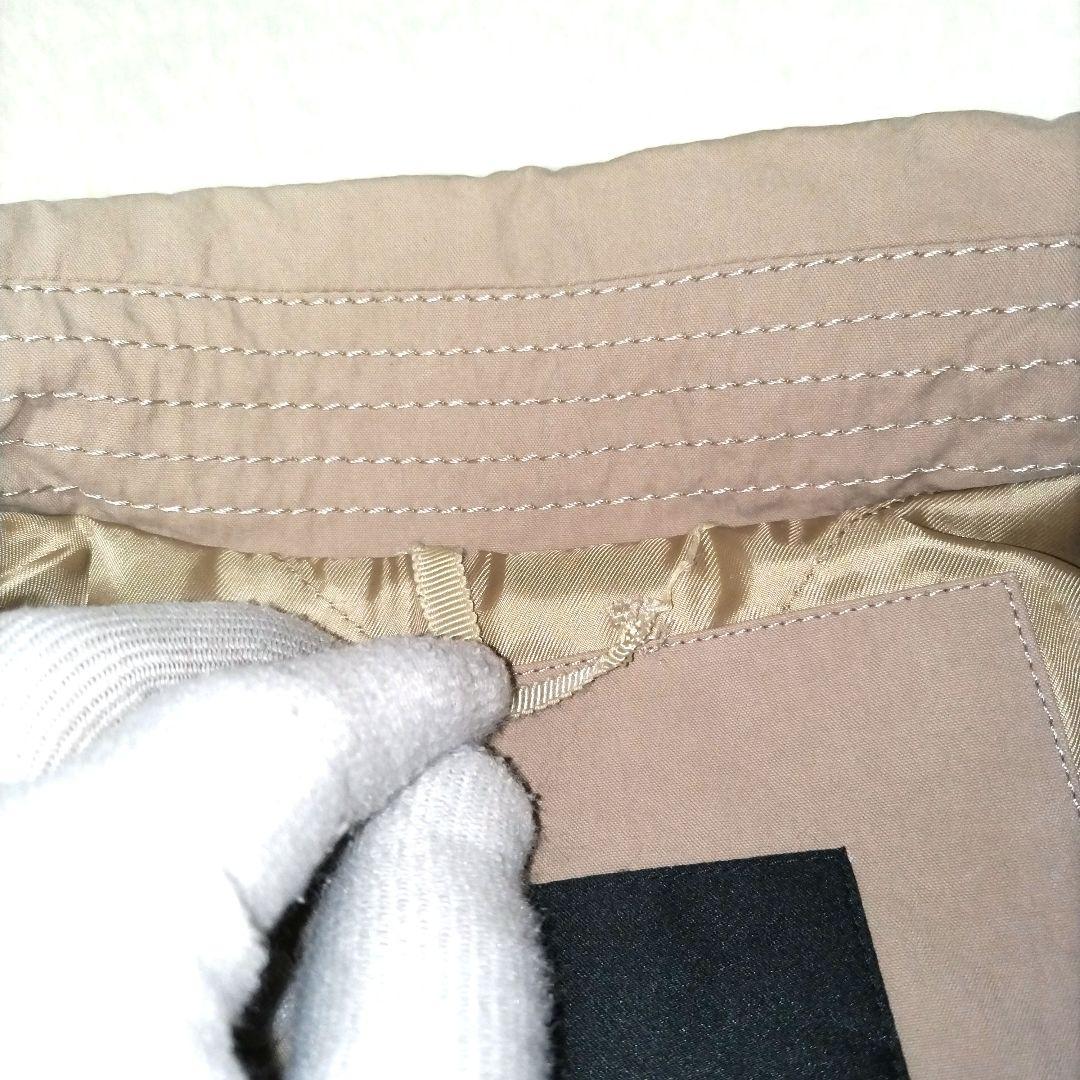 【美品】TATRAS Rライン プリマロフト リボン チェック 中綿ロングコート