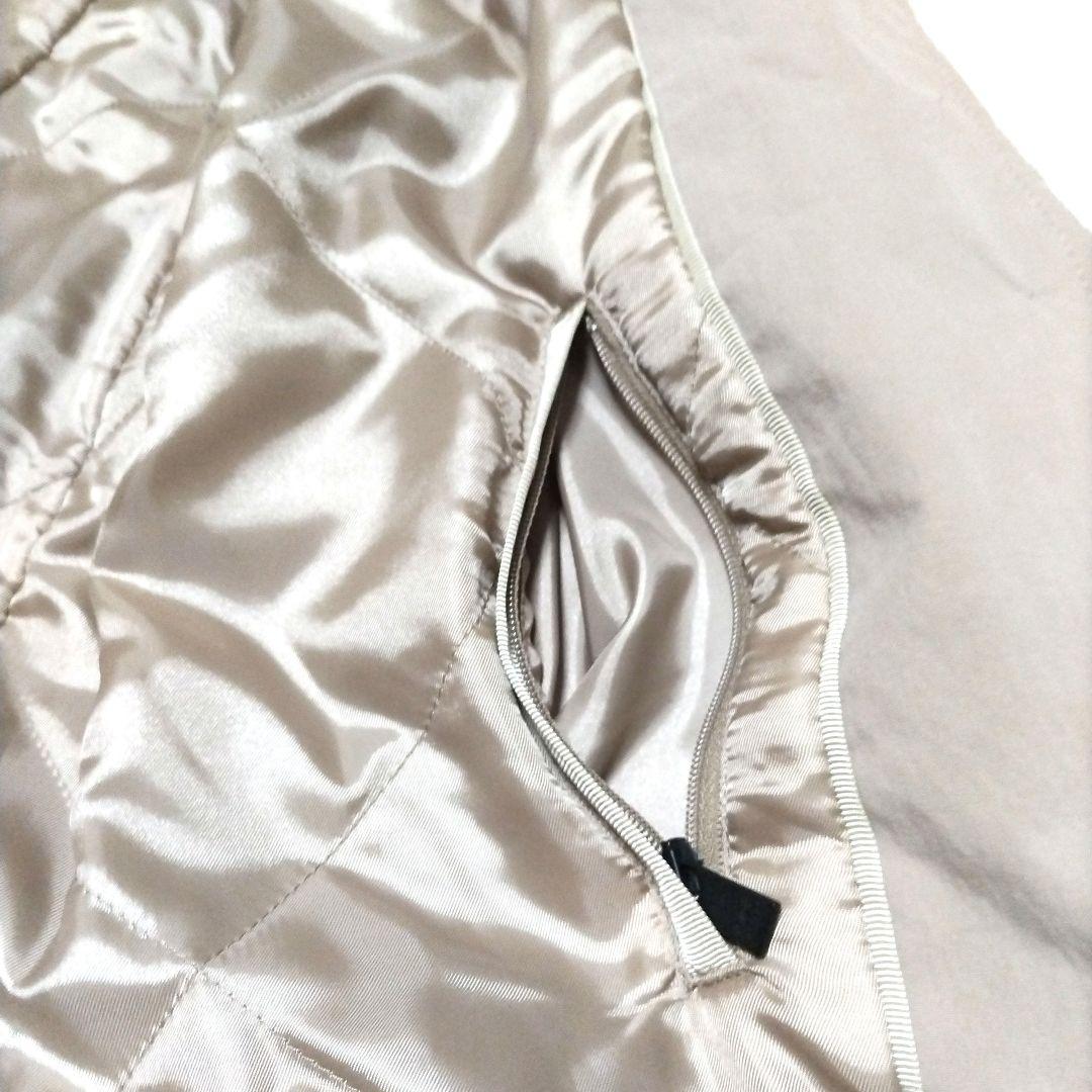 【美品】TATRAS Rライン プリマロフト リボン チェック 中綿ロングコート