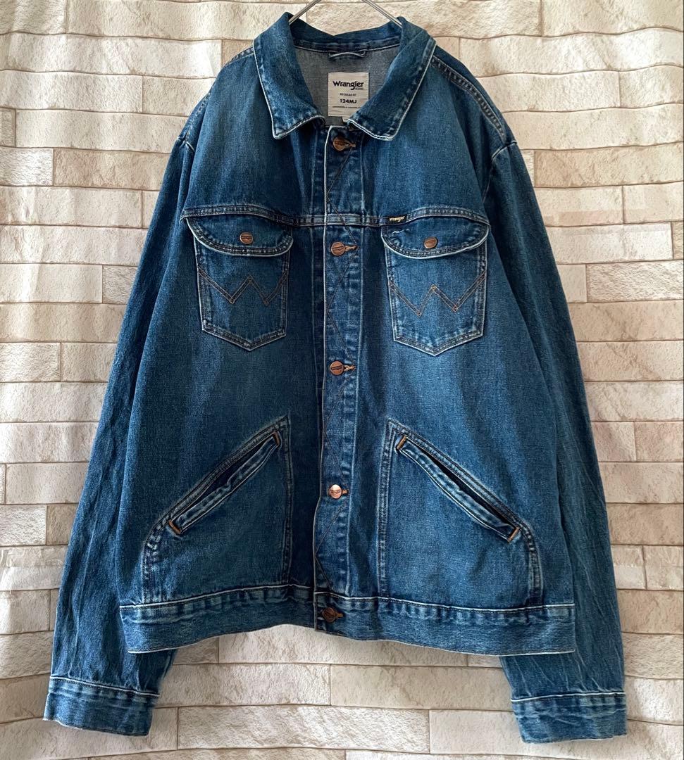 ラングラー アイコンズ デニムジャケット Gジャン 124MJ 刺繍 2XL