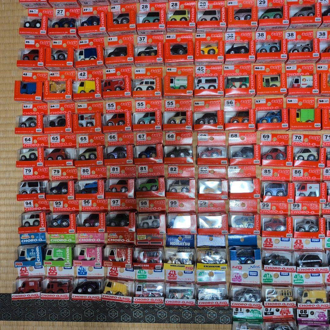 チョロQ 大量 赤箱/白箱/Q ショップ製など約240台 ダブリなし - メルカリ