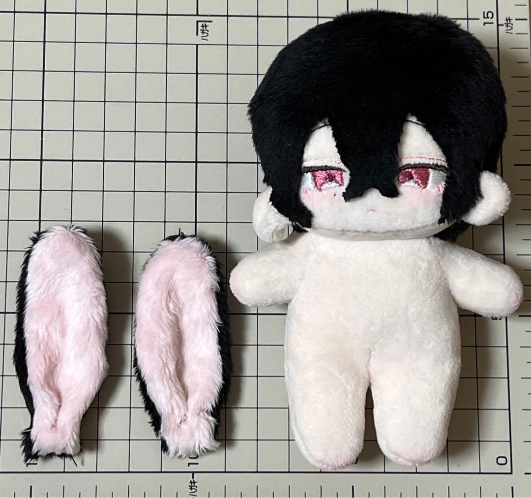 ぬいぐるみ オリジナル 無属性 10cm ハンドメイド ケモ耳 うさぎ