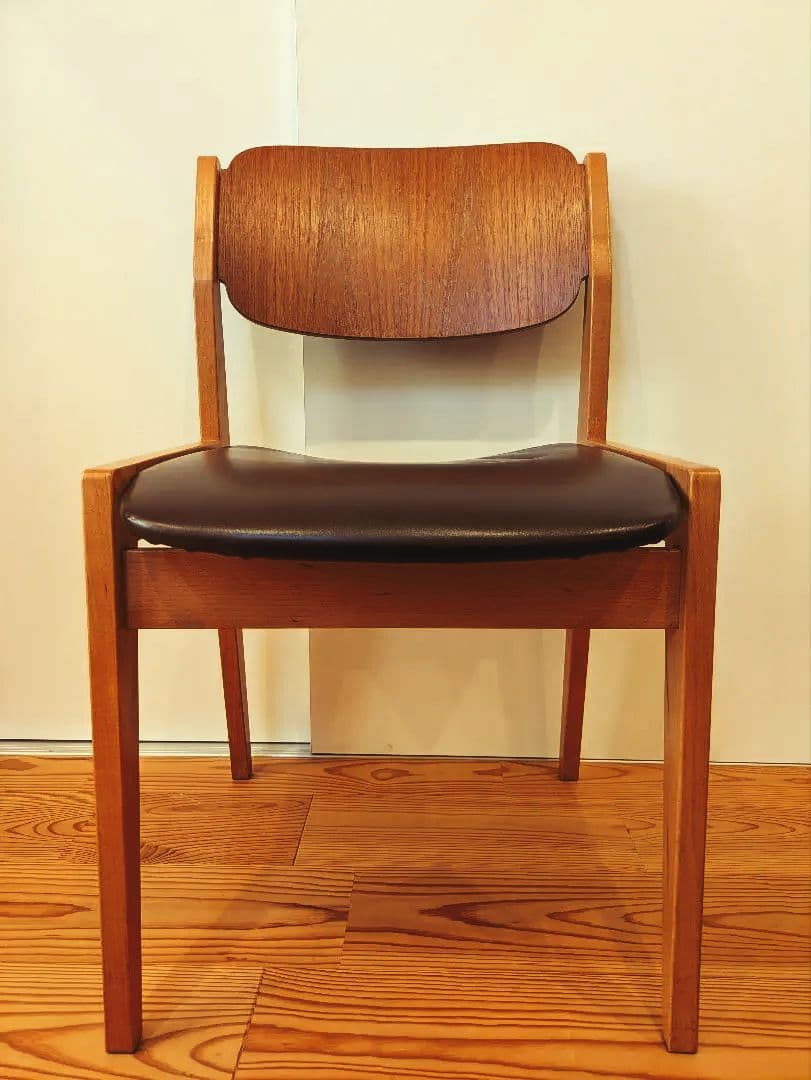 稀少 1980年代　天童木工 水之江忠臣 図書館椅子 ブックチェア