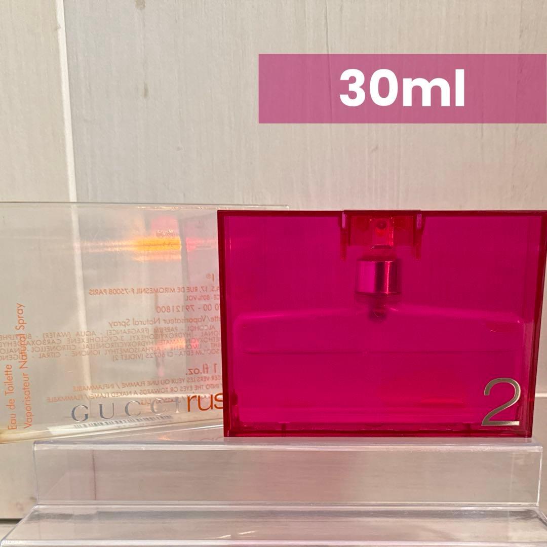 国内正規 ケース付き 廃盤 希少 GUCCI rush 2 EDT 30ml - メルカリ