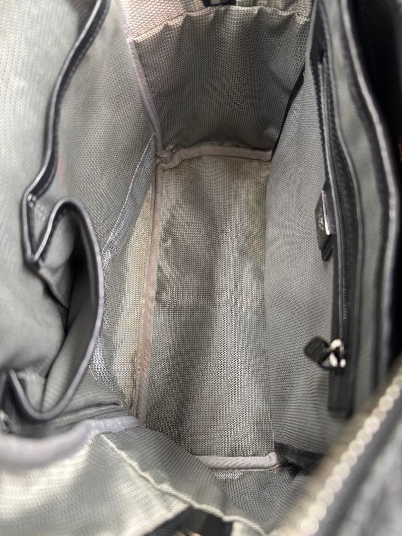 MCM エムシーエム リュック スモール ブラック スタッズ レザー バッグ