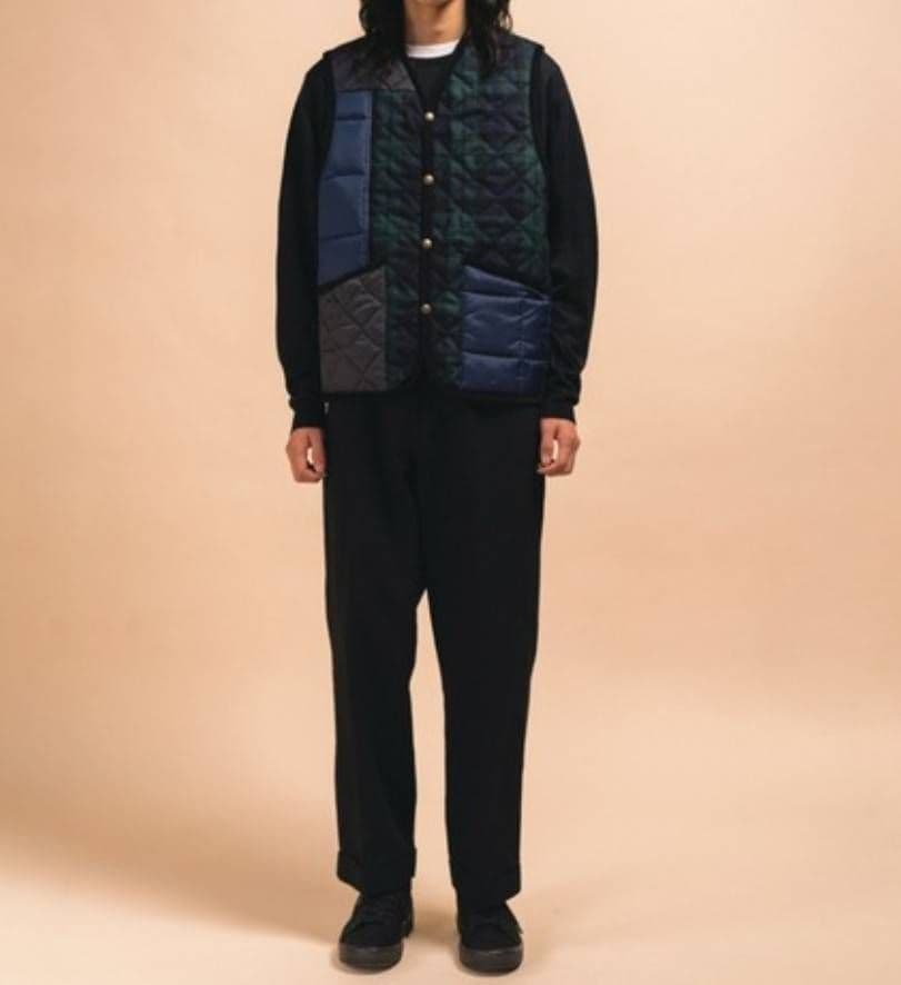 トップス LAVENHAM BLACKWATCH PATCH WORK DUBLIN 38