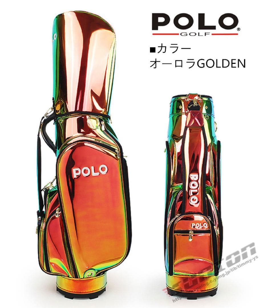 大人気オーロラ GOLDENゴルフ キャディバッグ レディース ゴルフバッグ