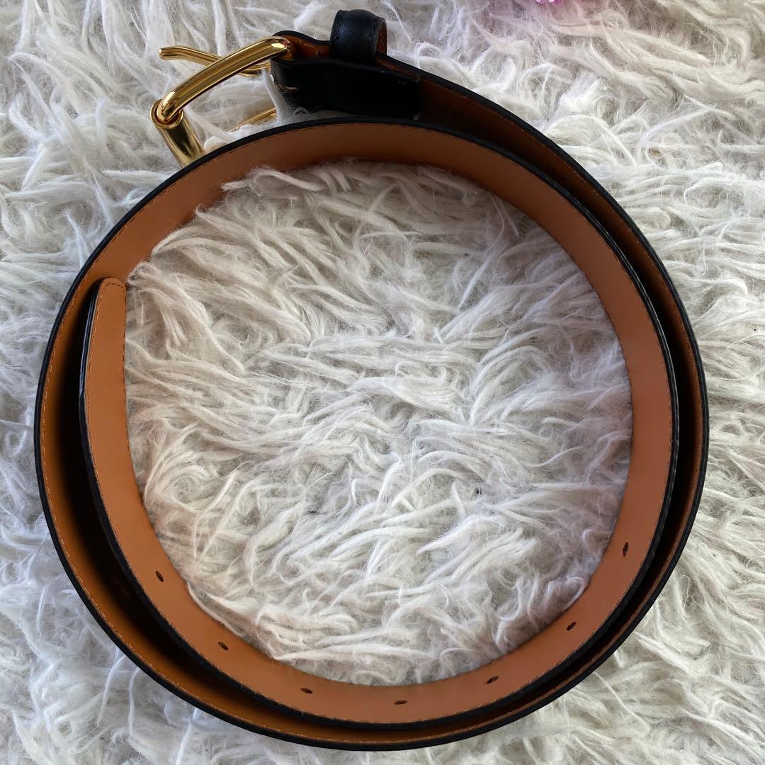 美品　MAISON BOINET メゾンボワネ ベルト ブラック