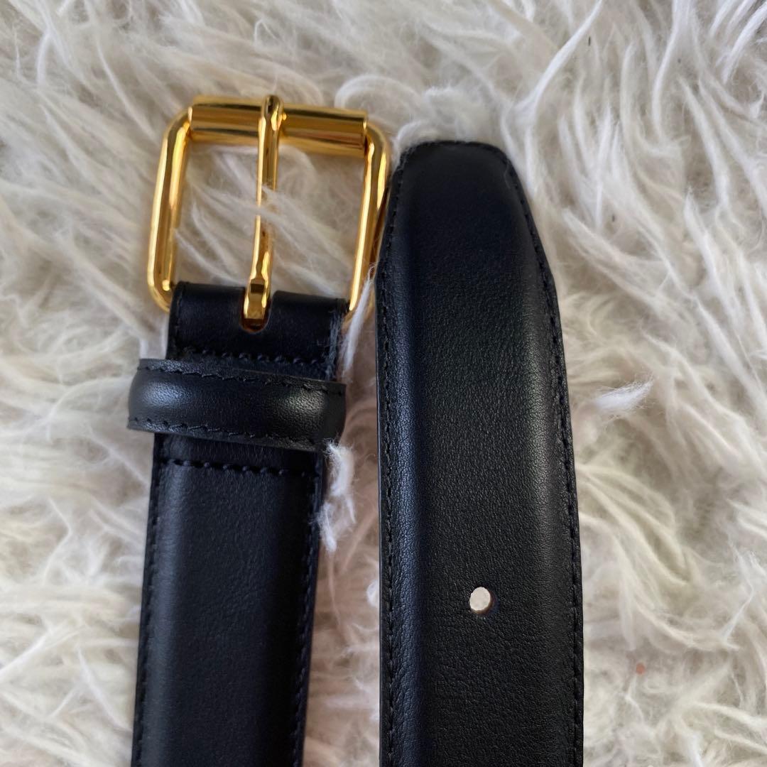 美品　MAISON BOINET メゾンボワネ ベルト ブラック