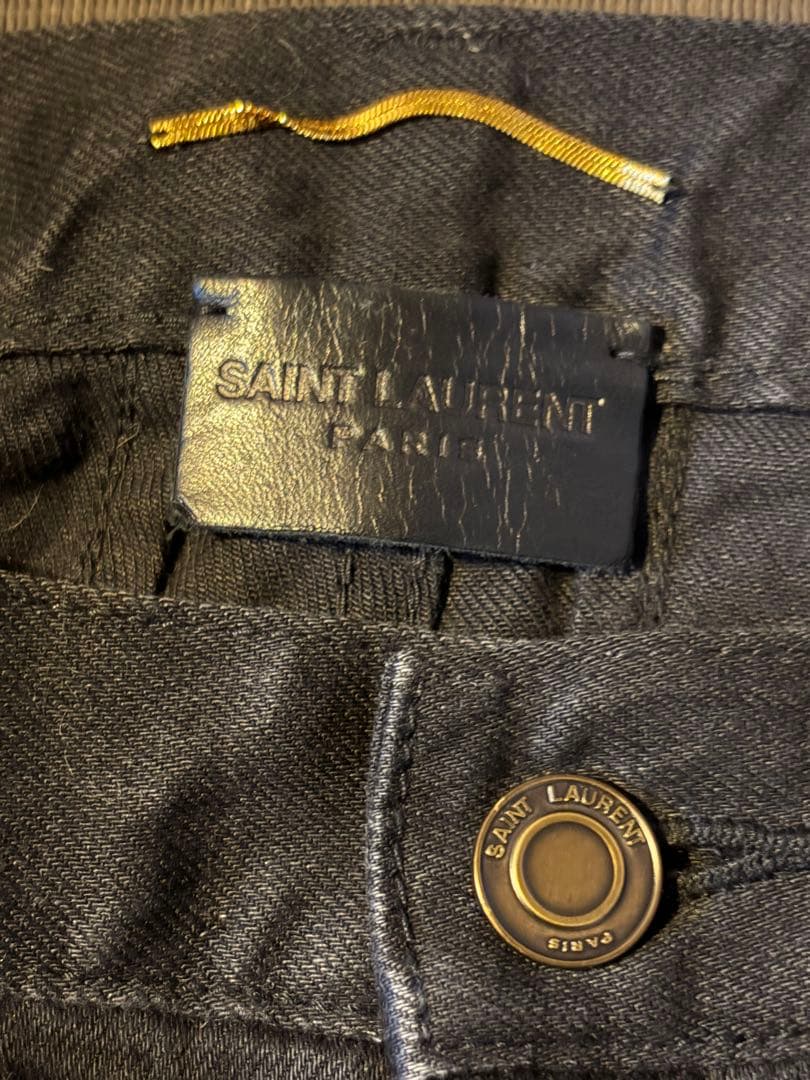 Saint Laurent hedi期 16ss ブラックスキニーDO1 28