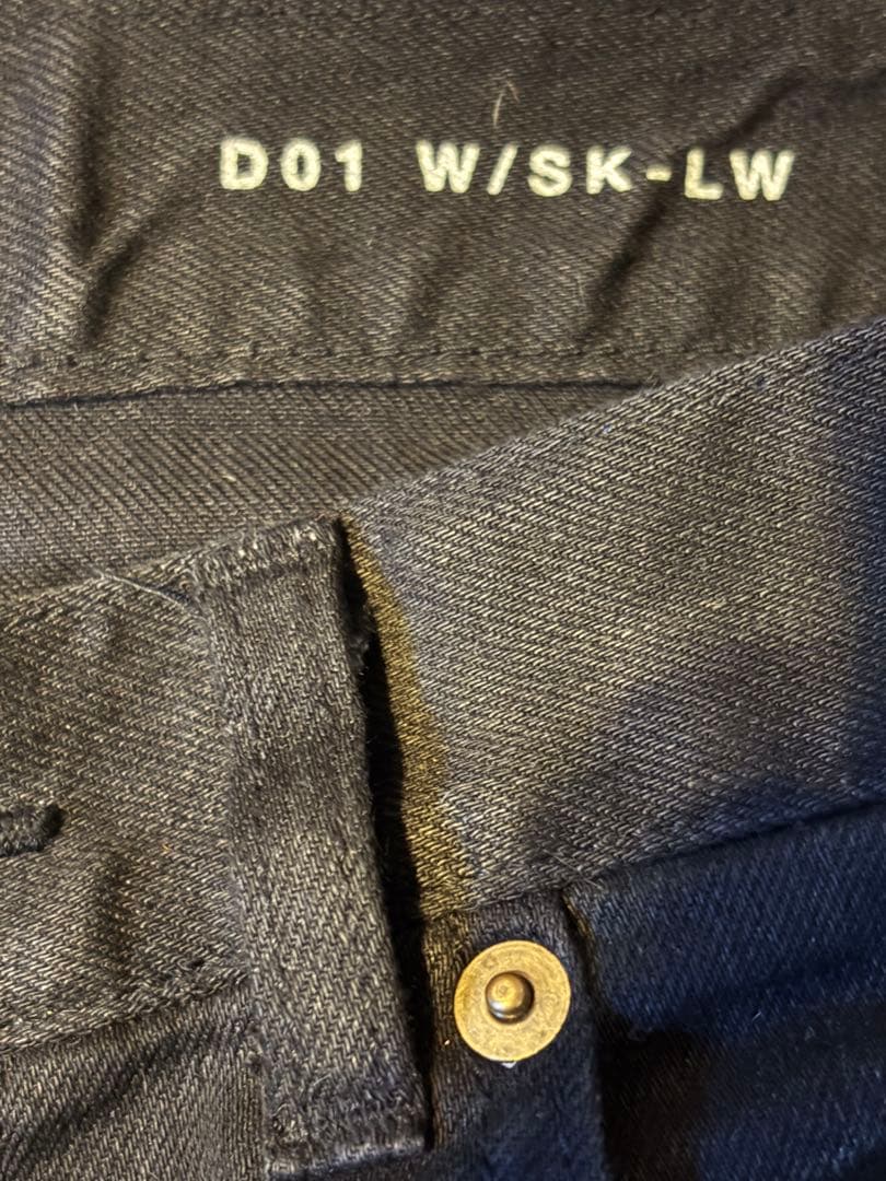 Saint Laurent hedi期 16ss ブラックスキニーDO1 28