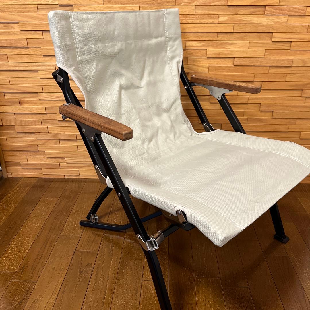  peak ローチェア ショート アイボリー①