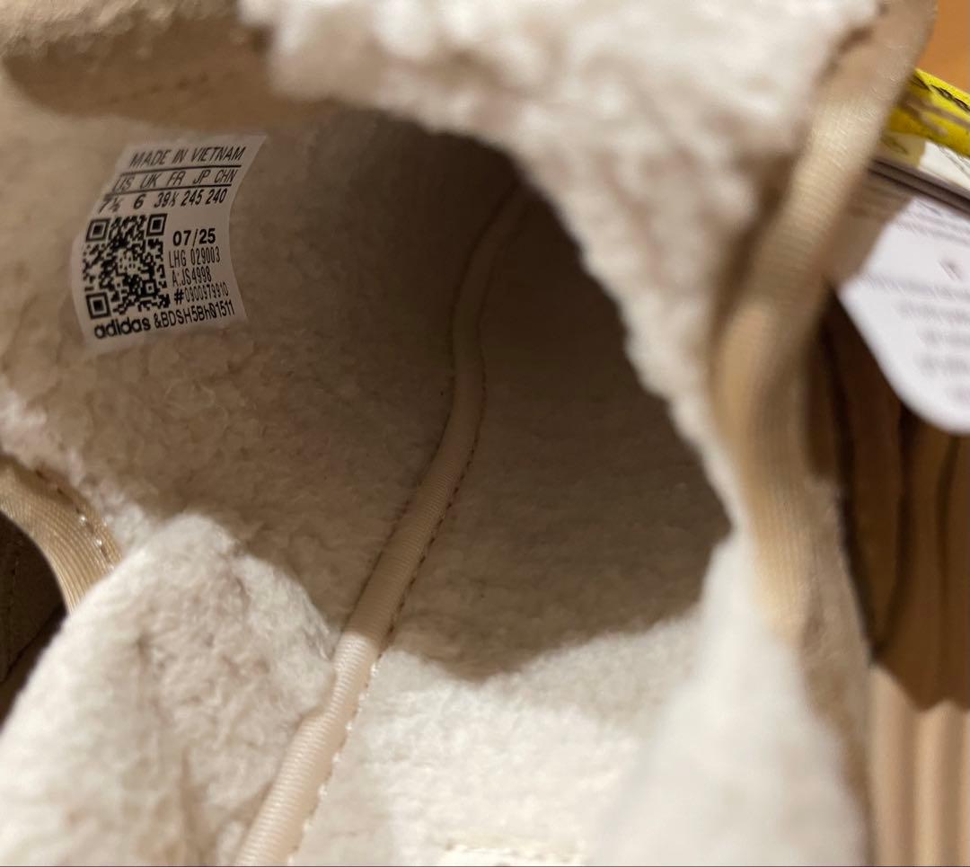 【韓国限定】adidasグランドコートミュール 24.5cm Warm Sand