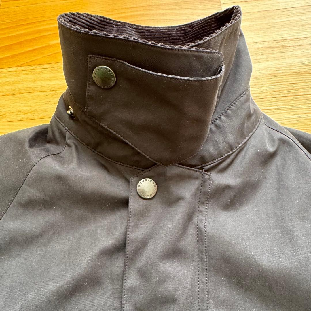 バブアー 2レイヤー クラシックビデイルノンワックスコットン ブルゾンバーヴァー