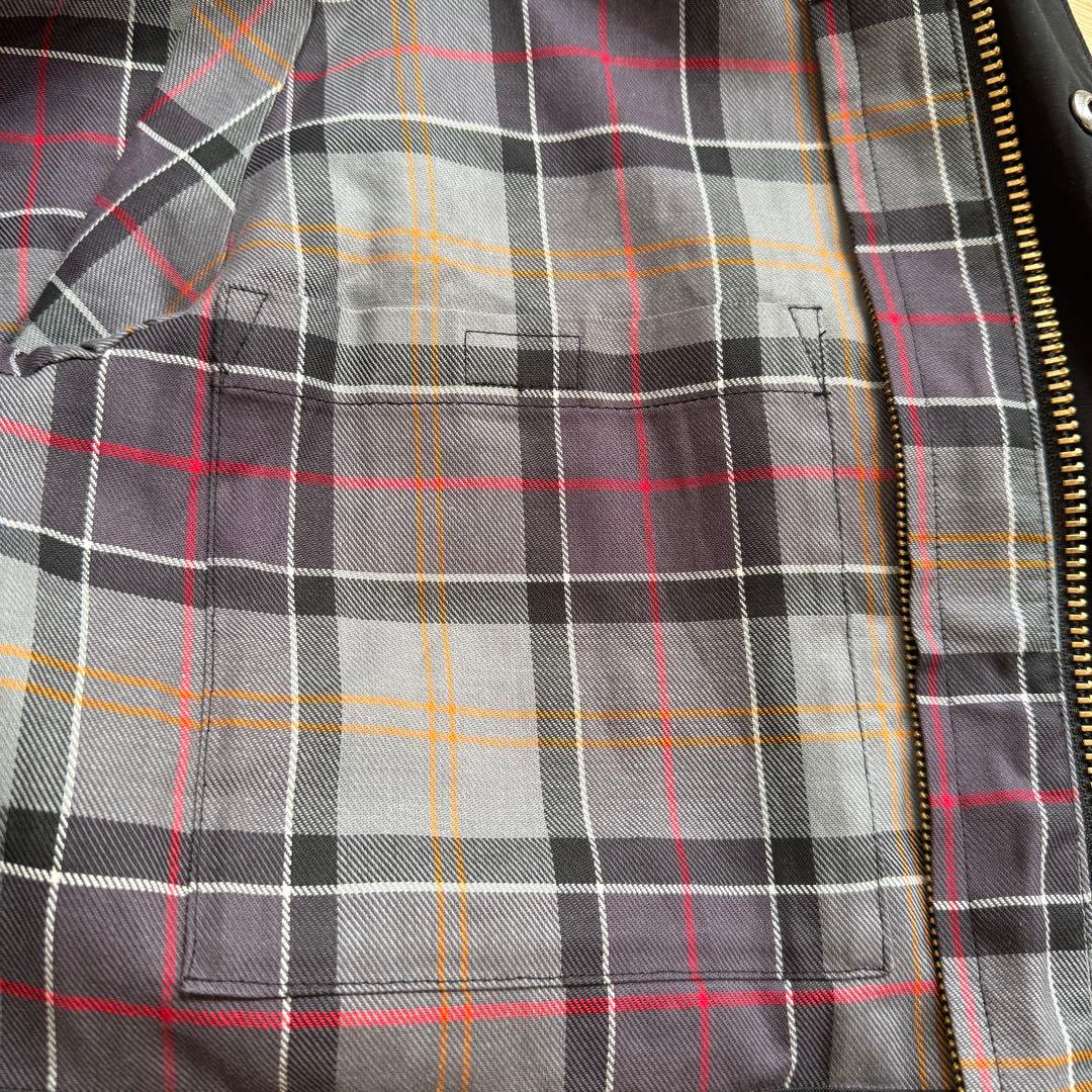 バブアー 2レイヤー クラシックビデイルノンワックスコットン ブルゾンバーヴァー