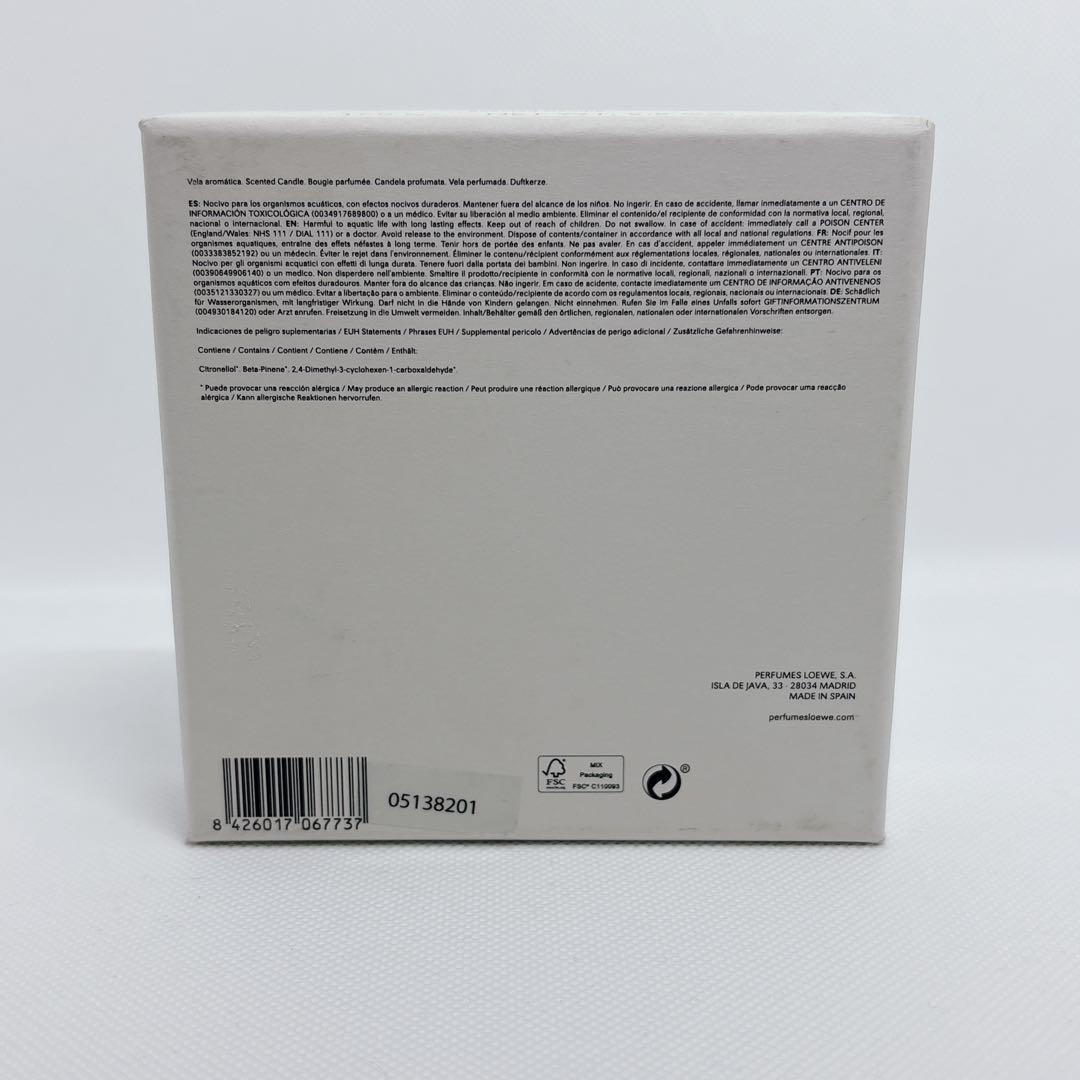 【未使用品】 LOEWE キャンドル Scented Candle ロエベ