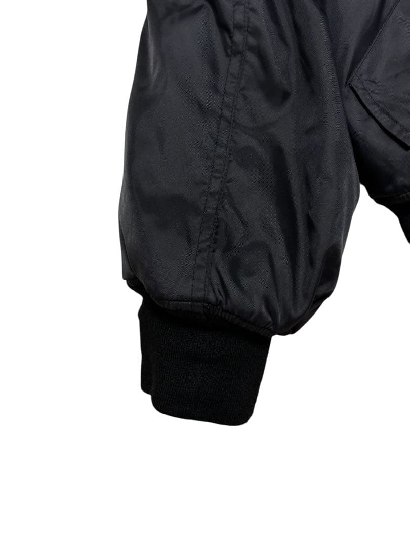 Ed Hardy MA-1 リバーシブルブルゾン M 刺繍　Y2K