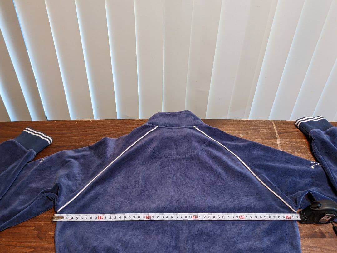 キャロウェイ　ベロア　異素材　切替　ジップ　ジャケット　チェック　ゴルフ　ウェア