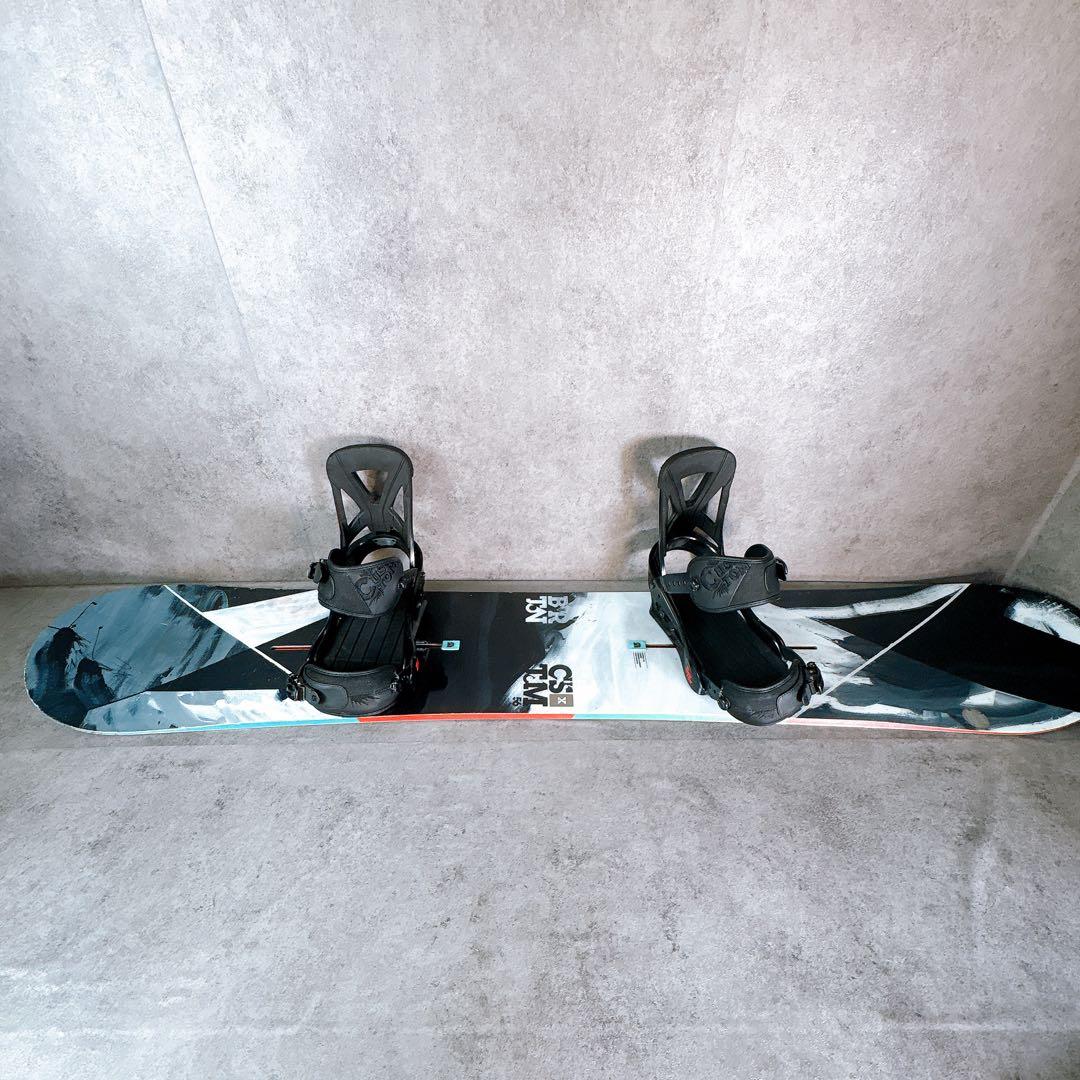 【BURTON2点セット】メンズスノーボード　バートン　156cm バイン付き