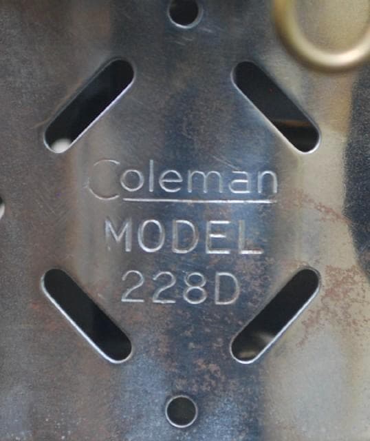 コールマン /228D 1949年製【Coleman】＊7239749 コールマン 228D 1949