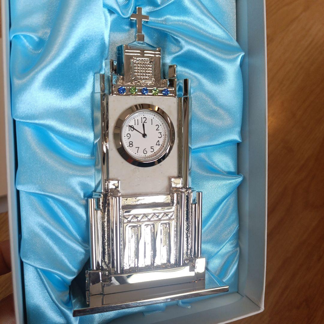 銀座・和光特注 聖路加オリジナル 鐘塔クロック 置時計 - メルカリ