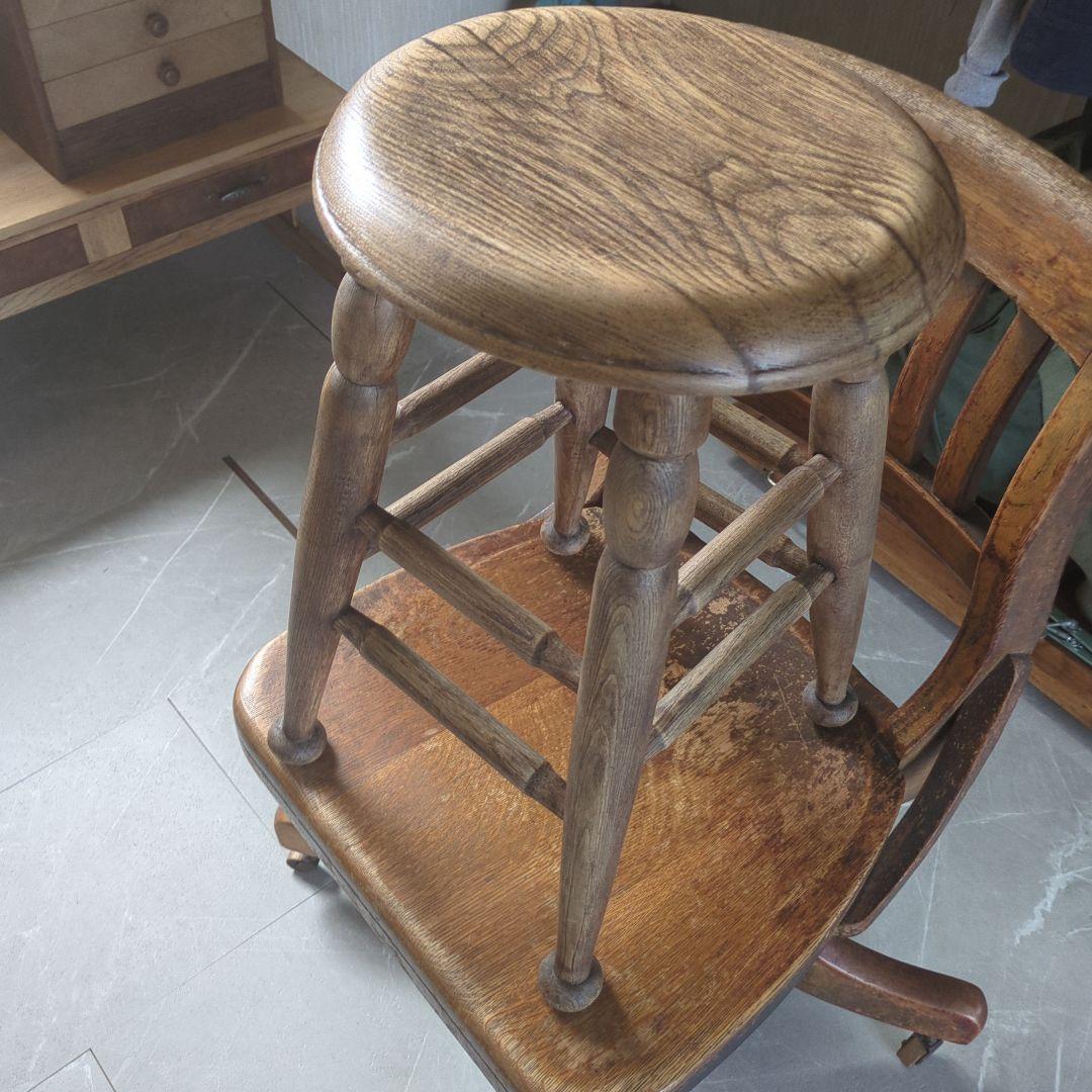 フランスブロカントアンティーク　ビィンテージスツール