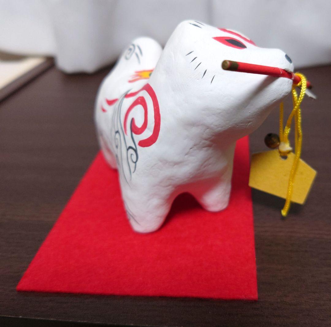 300体限定】大神 アマテラス 干支の置物 カプコンカフェ イオンコラボ