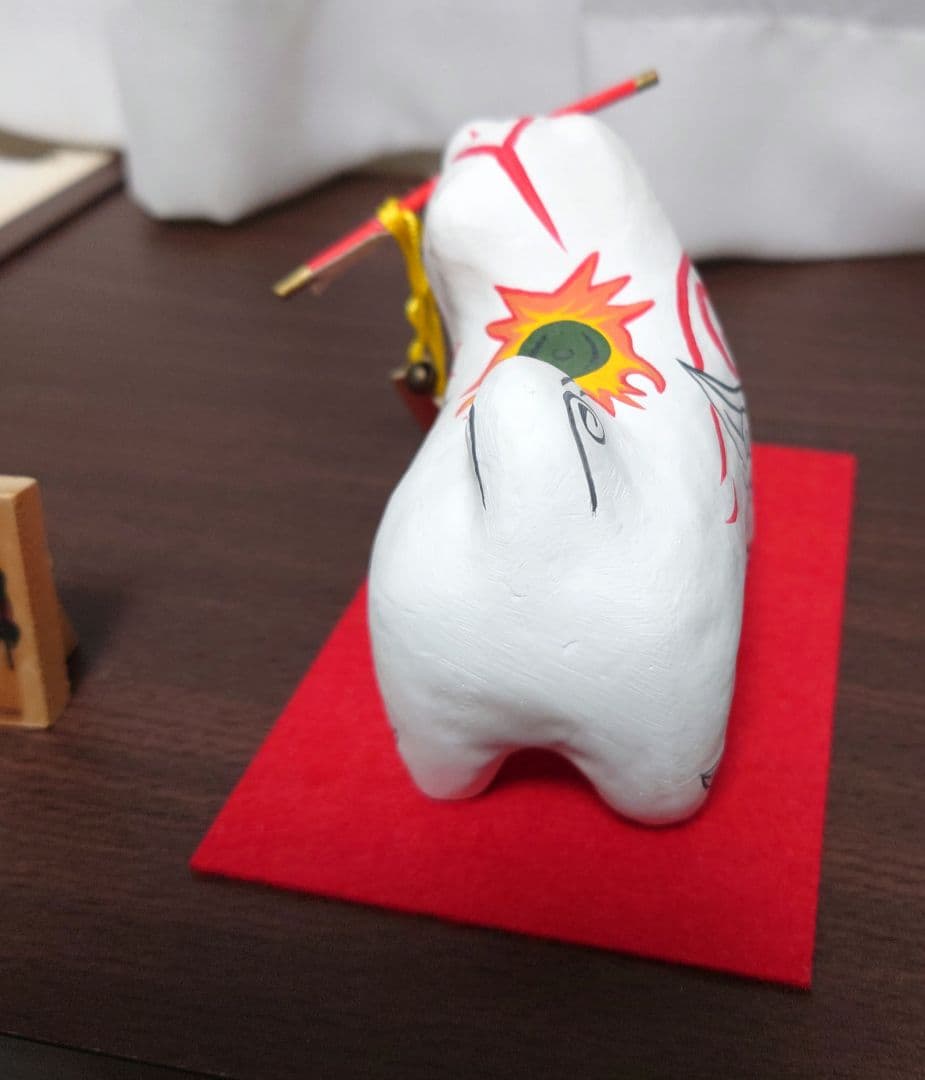 300体限定】大神 アマテラス 干支の置物 カプコンカフェ イオンコラボ