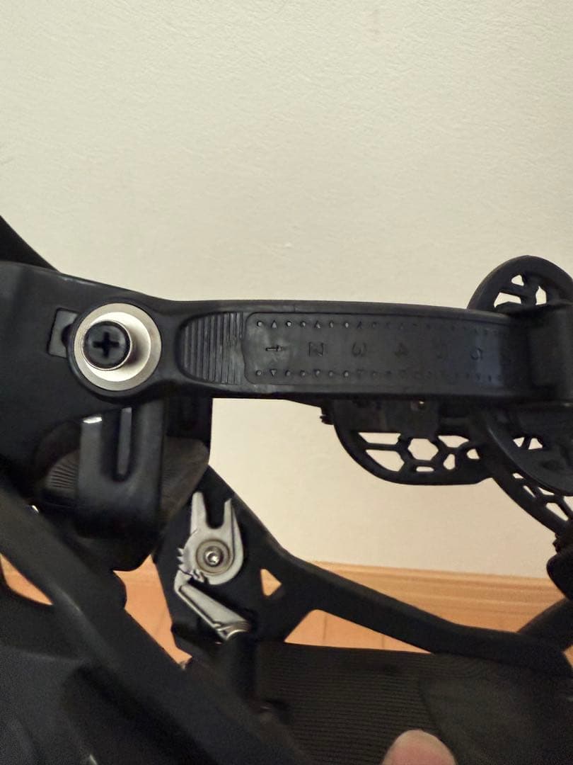 Nidecker supermatic バインディング ブラック M/L