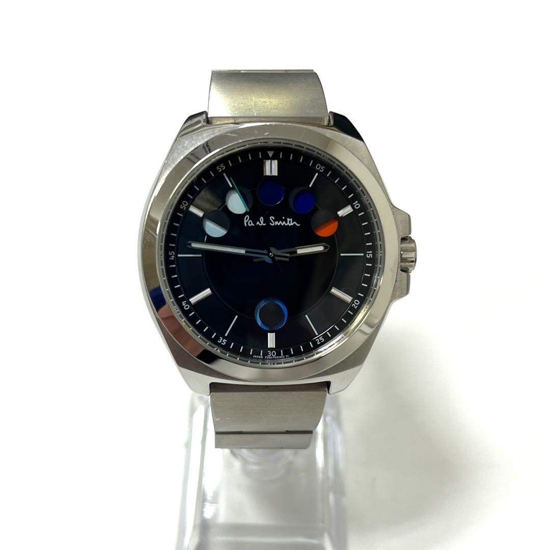 稼働品】ポールスミス ファイブアイズ ブラック文字盤 - メルカリ