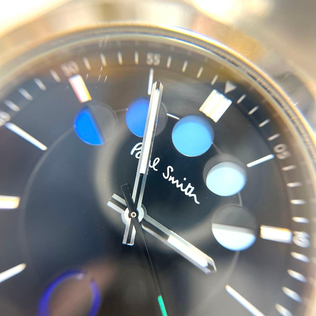 稼働品】ポールスミス ファイブアイズ ブラック文字盤 - メルカリ
