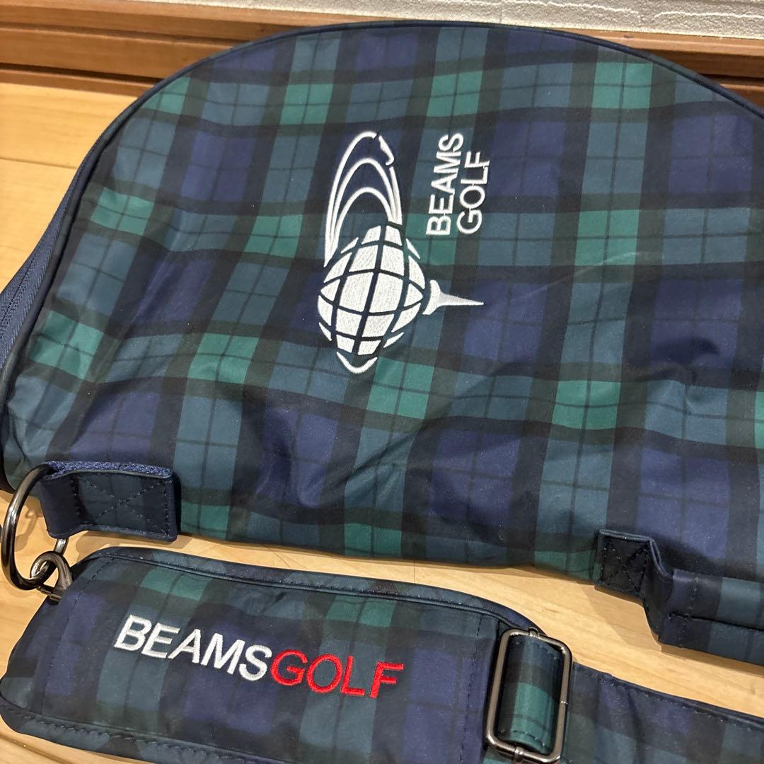 BEAMS GOLF ゴルフバッグ クラブケース ブラックウォッチ