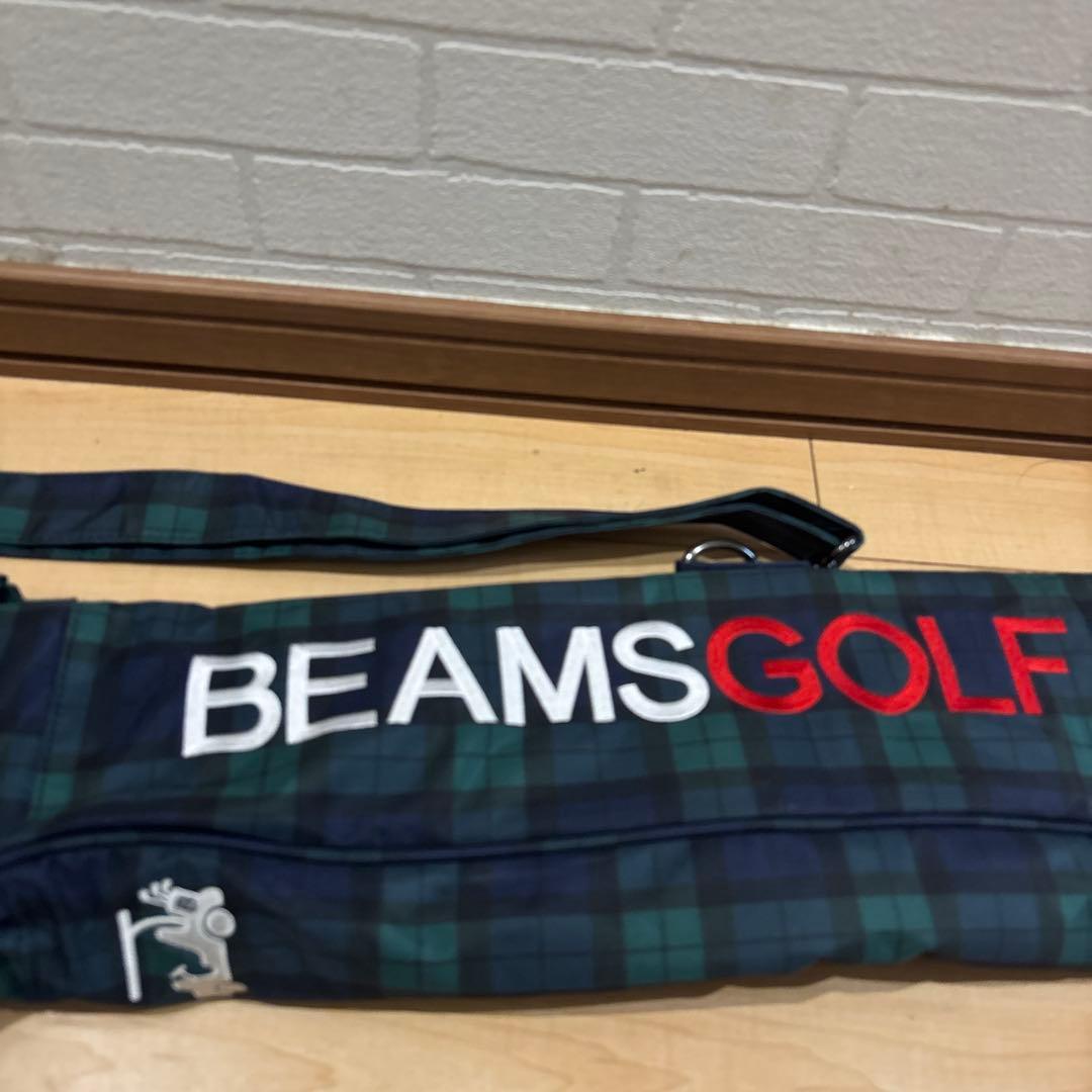 BEAMS GOLF ゴルフバッグ クラブケース ブラックウォッチ