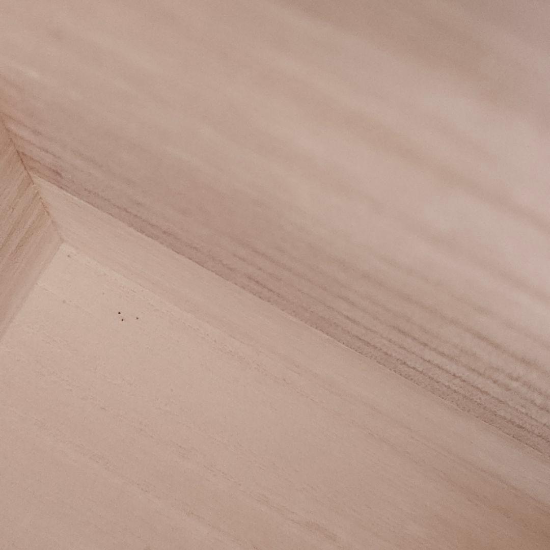 【新品・未使用】米櫃　桐　10kg　木製スライド蓋付き　米びつ