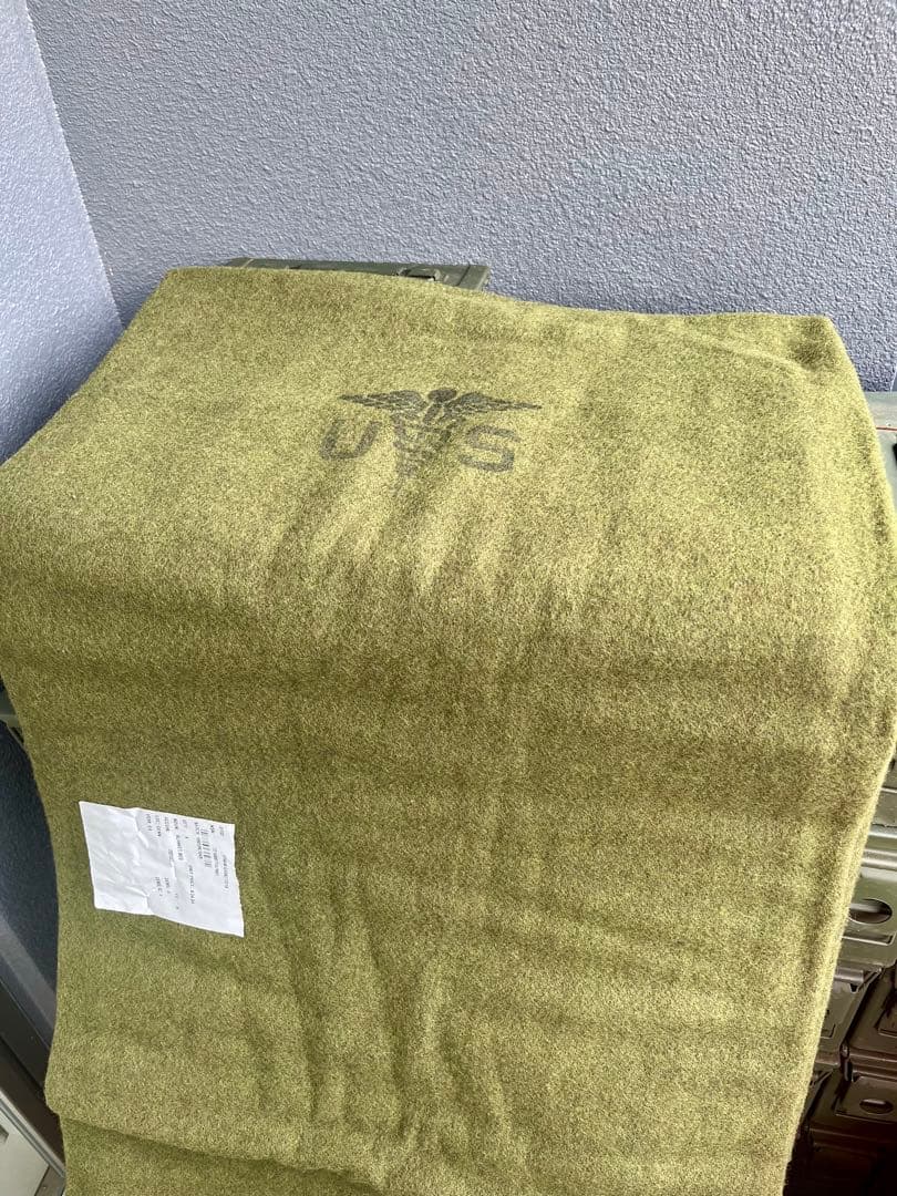 米軍放出未使用品USARMYMEDICAL 軍毛布 ブランケット デッドストック