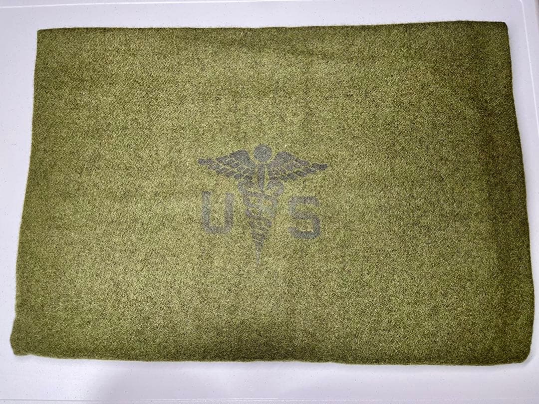米軍放出未使用品USARMYMEDICAL 軍毛布 ブランケット デッドストック